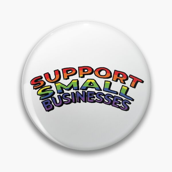 Item preview, Support Small Businesses (Rainbow) designed and sold by connor-maitland.