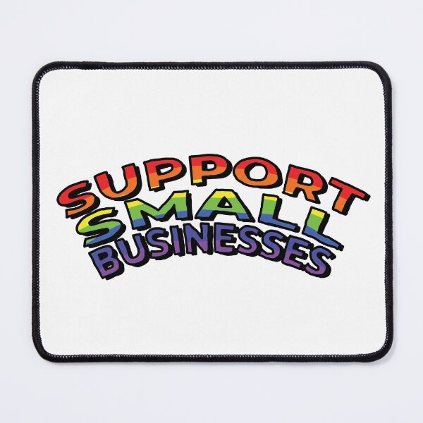 Item preview, Support Small Businesses (Rainbow) designed and sold by connor-maitland.