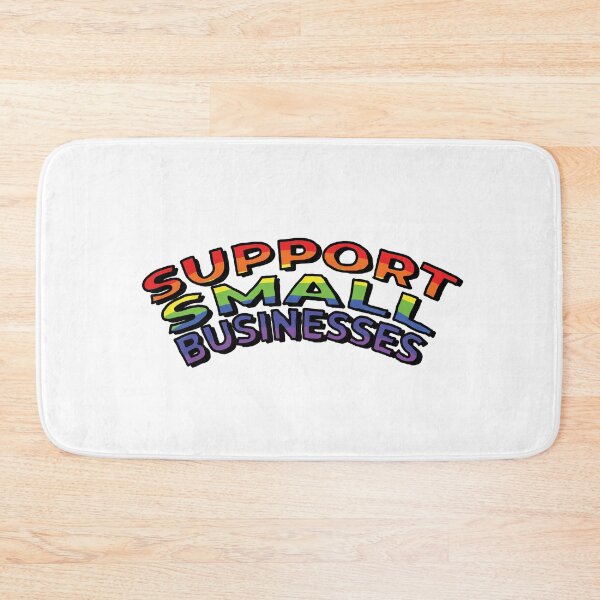 Item preview, Support Small Businesses (Rainbow) designed and sold by connor-maitland.