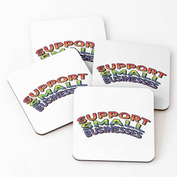 Item preview, Support Small Businesses (Rainbow) designed and sold by connor-maitland.