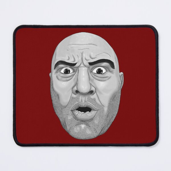 Item preview, Joe Rogan Cartoon Head Black and White designed and sold by Core Toggery.