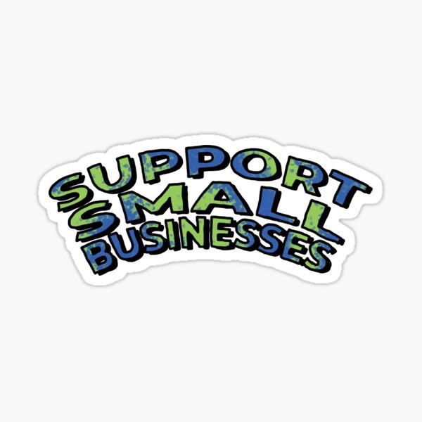 Item preview, Small Businesses (Green and Blue) designed and sold by connor-maitland.
