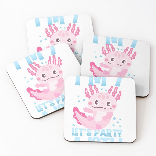 Item preview,  Lets Party A Lotl - Cute Axolotl Birthday designed and sold by lpsubcult.