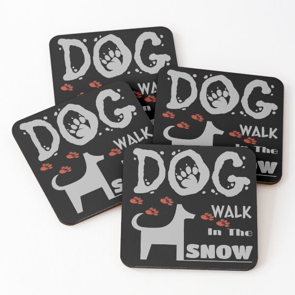 Item preview, Dog Walk In The Snow  designed and sold by Designeking.