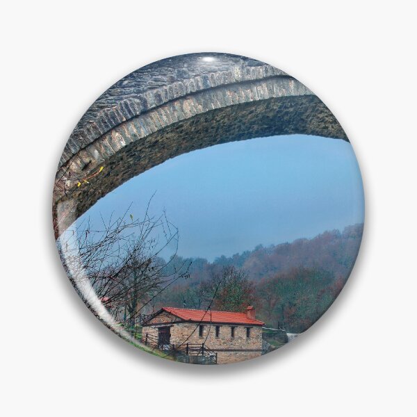 Item preview, A bridge, a watermill and a waterfall designed and sold by Hercules Milas.