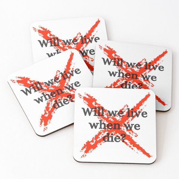 Item preview, Will we live when we die? designed and sold by Alan Bragalini.