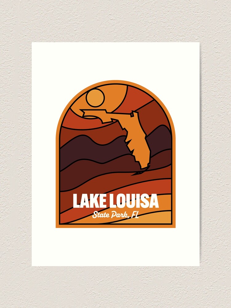 Thumbnail 1 von 3, Kunstdruck, Lake Louisa State Park Florida designt und verkauft von HalpinDesign.