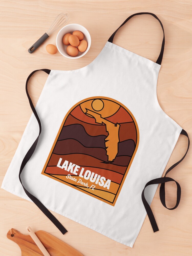 Imagen 1 de 6, Delantal con la obra Lake Louisa State Park Florida, diseñada y vendida por HalpinDesign.