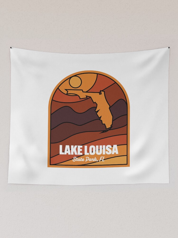 Aperçu 2 sur 3. Tentures avec l'œuvre Lake Louisa State Park Florida créée et vendue par HalpinDesign.