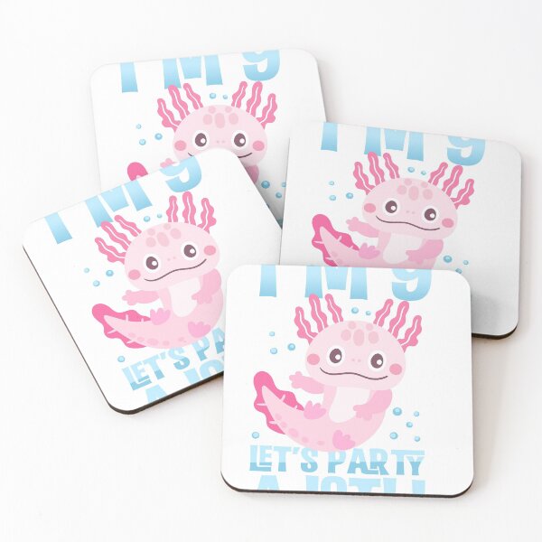 Item preview,  Lets Party A Lotl - Cute Axolotl Birthday designed and sold by lpsubcult.