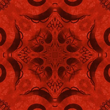 Artwork thumbnail, Red Pattern by AteloLucid