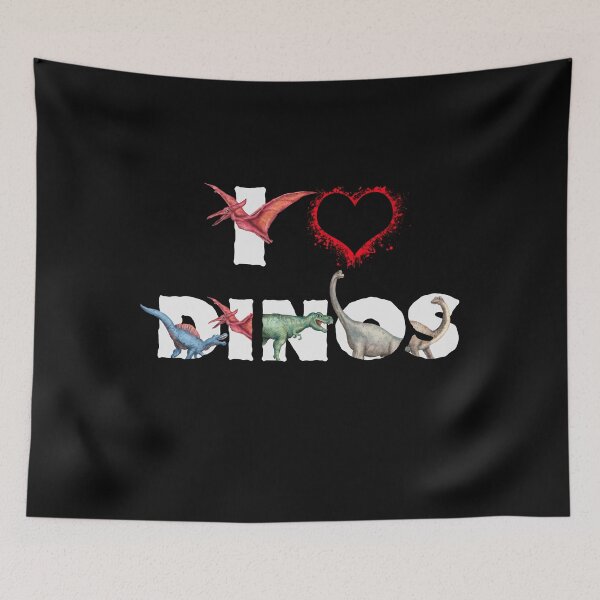 Artikelvorschau, Ich liebe Dinos, ich liebe Dinos entworfen und verkauft von WanderTravels.
