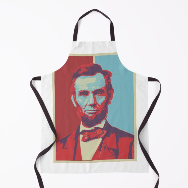 Item preview, Abraham Lincoln in red and blue designed and sold by Platform11west.