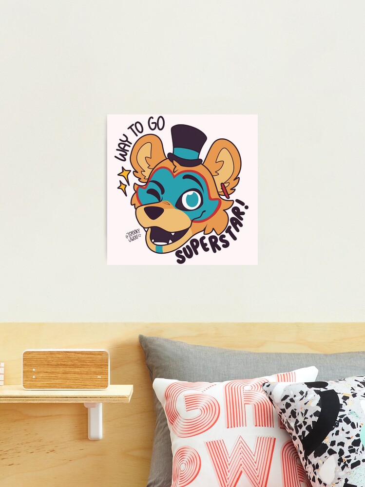 fnaf fredy Art Print by MoCoWo