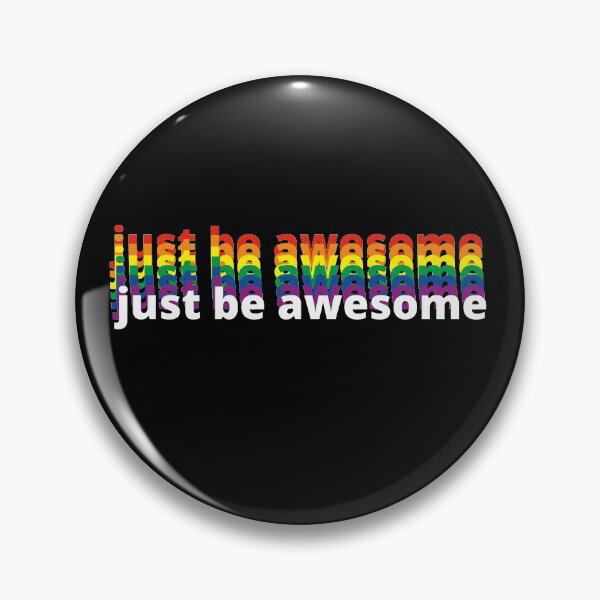 Item preview, justbeawesome - Just Be Awesome designed and sold by travelnerd.