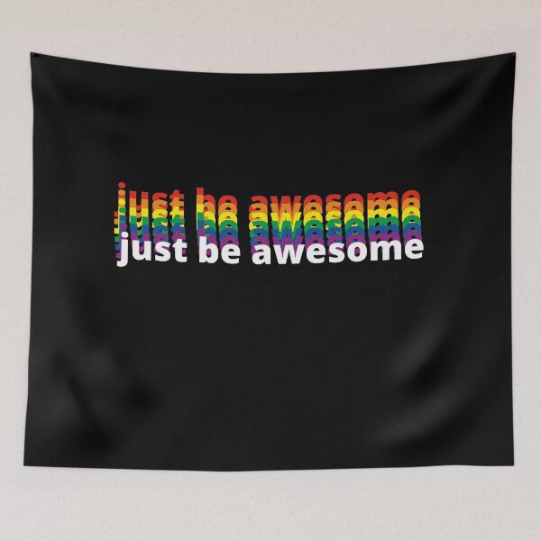 Item preview, justbeawesome - Just Be Awesome designed and sold by travelnerd.