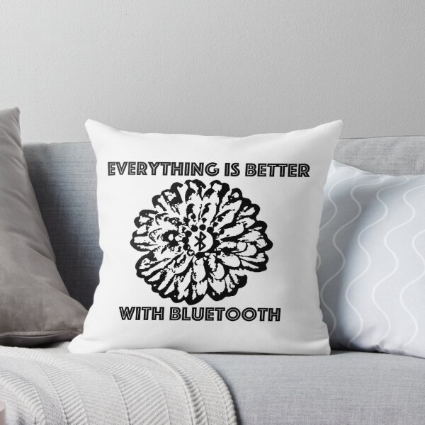 Item preview, Everything is better with BlueTooth - Black Centre designed and sold by Option5.