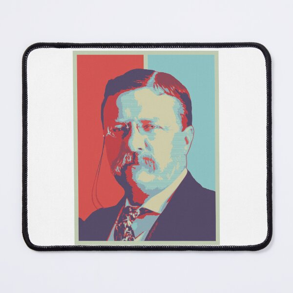 Item preview, teddy roosevelt in red and blue designed and sold by Platform11west.