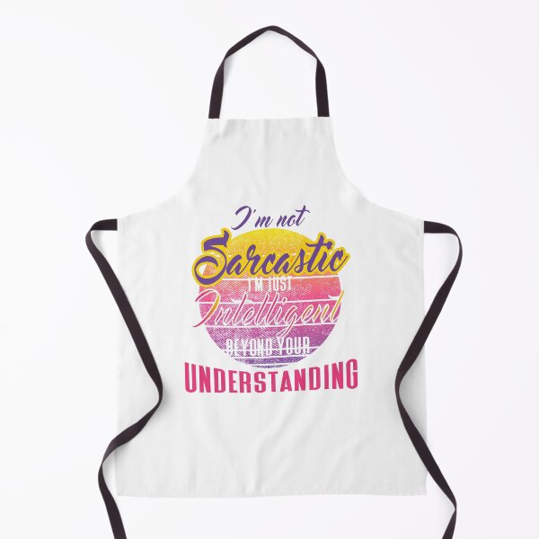 Item preview, Humorist Joker Quote: i'm not sarcastic i'm just intelligent beyond your understanding designed and sold by Amirebdesign.