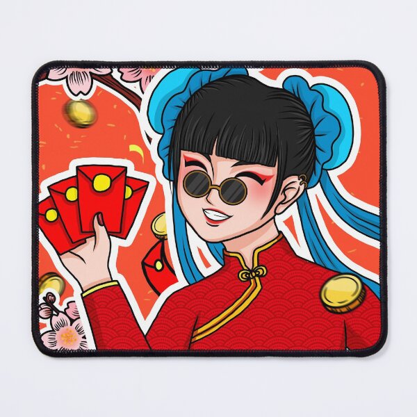 Item preview,  I'm  Just  Here for the Red Envelopes- anime art  Lunar New Year Spring Festival Chinese New Year designed and sold by Mumzy2many.