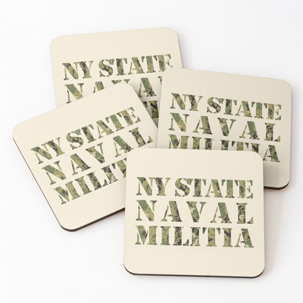Item preview, Marine Pattern (MARPAT), NWU typeIII AOR-2, digital camouflage pattern swatch. US. Marines, US.navy - text: N.Y. STATE NAVAL MILITIA typographic designed and sold by NineJuly.