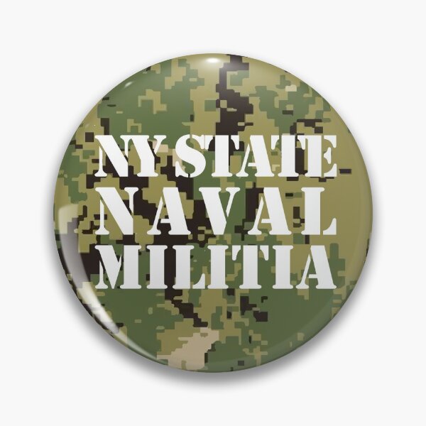 Item preview, Marine Pattern (MARPAT), NWU typeIII AOR-2, digital camouflage pattern swatch. US. Marines, US.navy - text: N.Y. STATE NAVAL MILITIA typographic designed and sold by NineJuly.