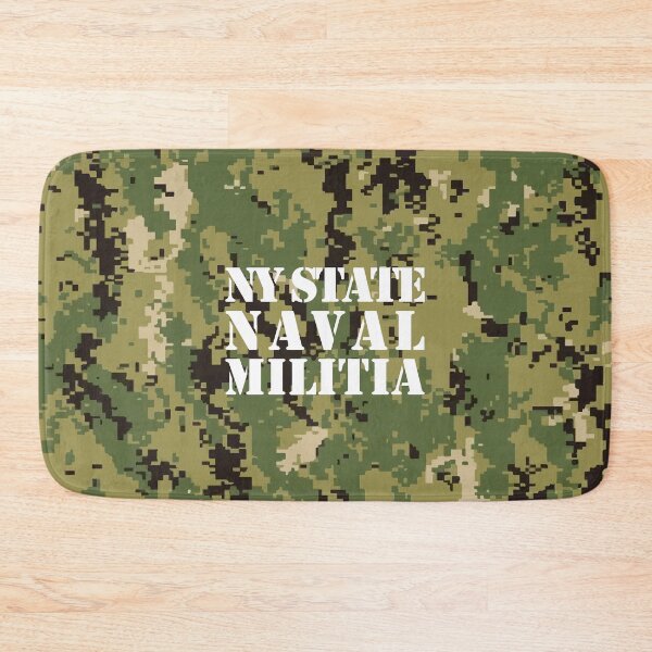 Item preview, Marine Pattern (MARPAT), NWU typeIII AOR-2, digital camouflage pattern swatch. US. Marines, US.navy - text: N.Y. STATE NAVAL MILITIA typographic designed and sold by NineJuly.