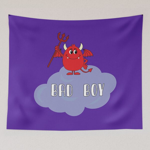 Item preview, Bad boy design with an imp designed and sold by Martapp.