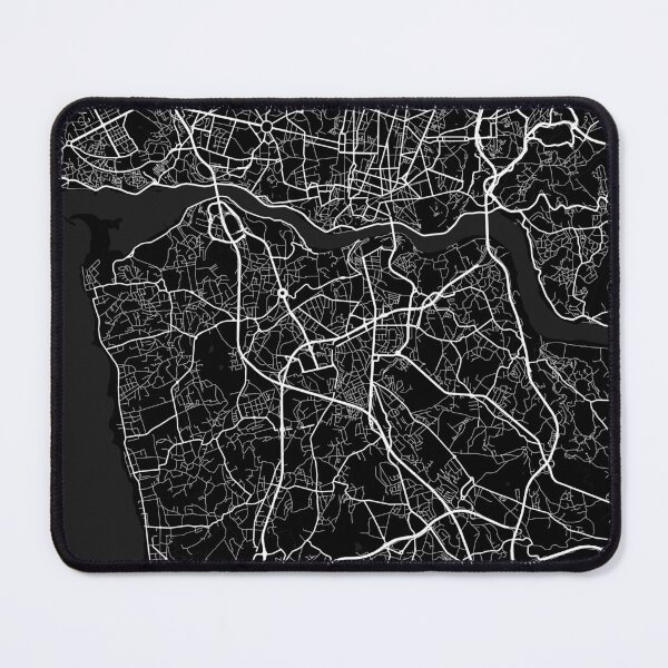Item preview, Vila Nova de Gaia City Map of Porto, Portugal - Full Moon designed and sold by deMAP.