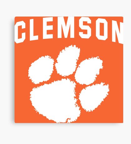 Clemson: Canvas Prints | Redbubble