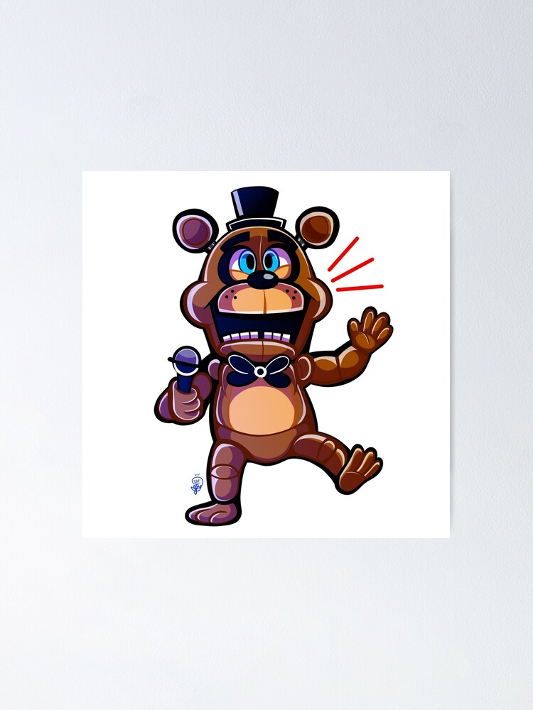 Poster, Quadro Five Nights At Freddy's - Fazbear em