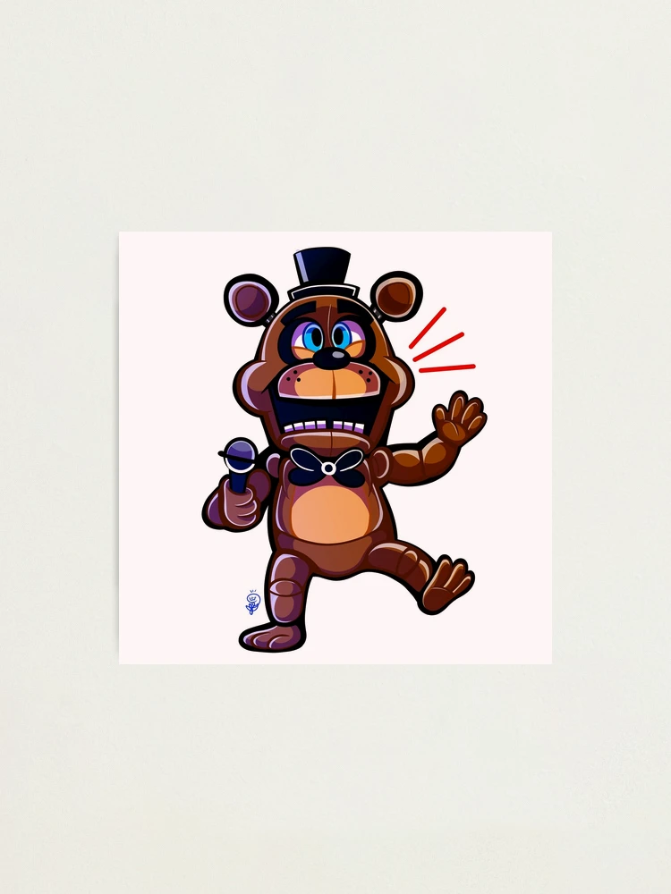 Is that Freddy Fazbear? - FNAF Photographic Print for Sale by Dopyrrrr