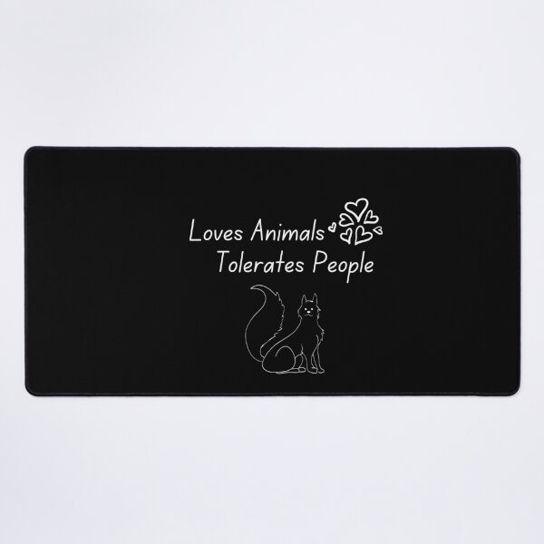 Item preview, Loves Animals Tolerates People Dog Animal Lover Tolerates People Funny Dog Lovers Gift Essential T-Shirt designed and sold by Issa ★★★★★.