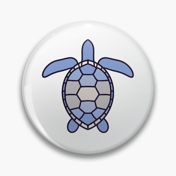 Item preview, periwinkle sea turtle designed and sold by Annabel Veale.