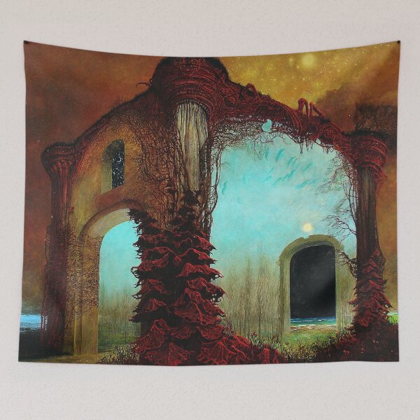 Item preview, Untitled [TheTemple], by Beksinski designed and sold by ForgottenGarden.
