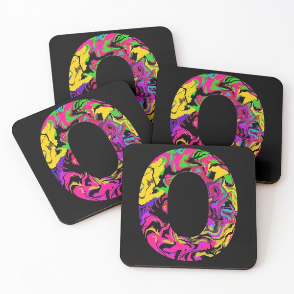 Item preview, Letter O Sticker designed and sold by WoollyOrbit2000.