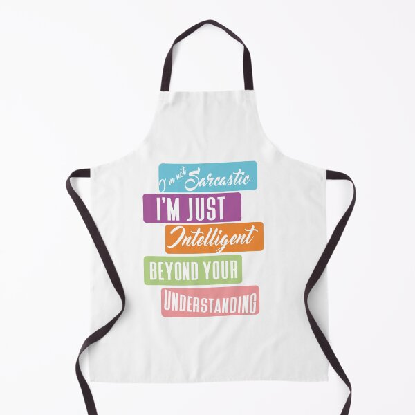 Item preview, Humorist Joker Quote: i'm not sarcastic i'm just intelligent beyond your understanding designed and sold by Amirebdesign.