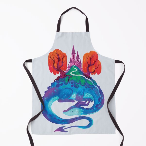 Item preview, Sleepy Magical Dragon Mountain designed and sold by michelledraws.