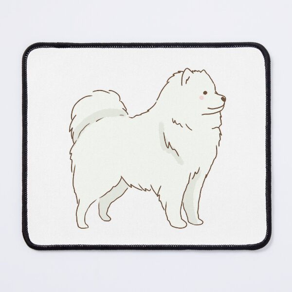 Item preview, Cute samoyed dog standing designed and sold by Mayarart.