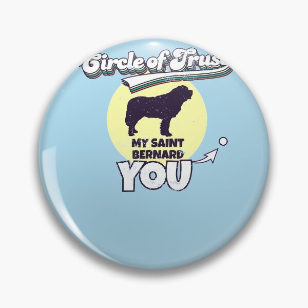 Item preview, Circle Of Trust Saint Bernard I Dog Lover I Saint Bernard T-Shirt designed and sold by HaroldChamblin.