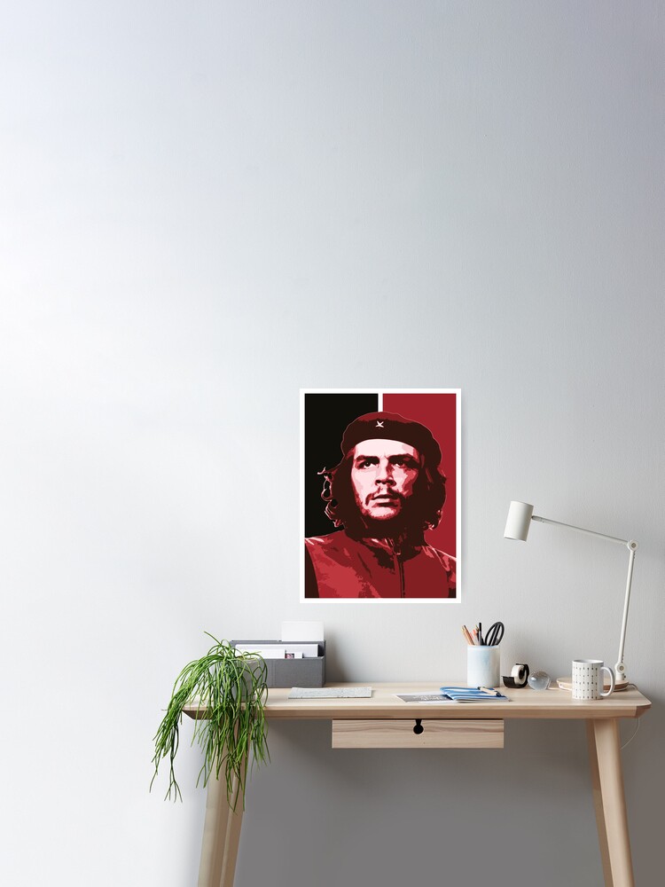 che guevara in red and black Essential T-Shirt for Sale by Platform11west