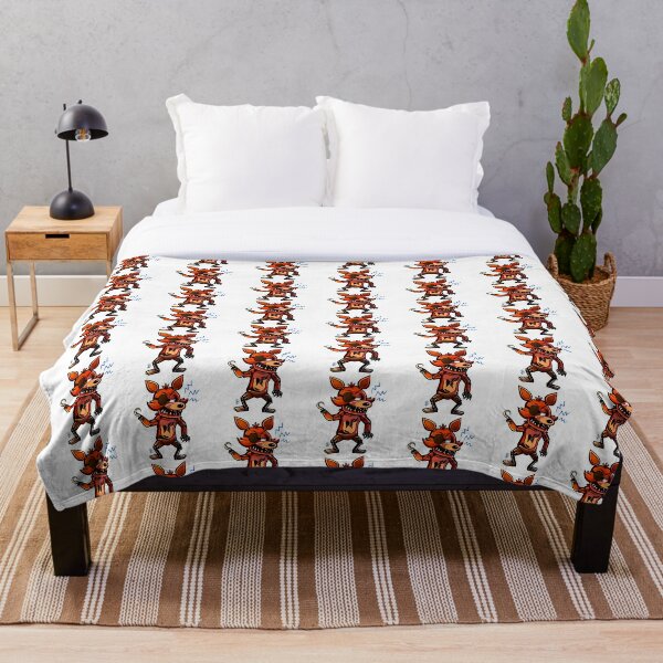 FNaF Bedding Set Freddy Fazbear Chica Foxy Glamrock Quilt Blanket FNaF