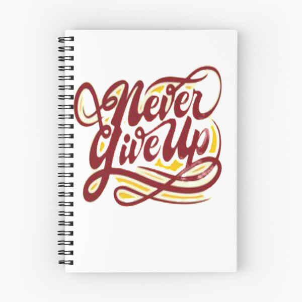 Item preview, Never give up designed and sold by Vanlucas.
