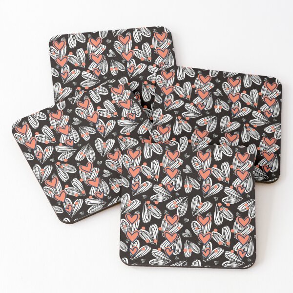Item preview, Heart Doddles Valentines Day Anniversary Pattern designed and sold by Designs By YL.