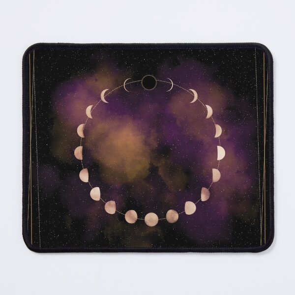 Aperçu de l'œuvre Phases de la lune violette créée et vendue par AndromedaGrey.