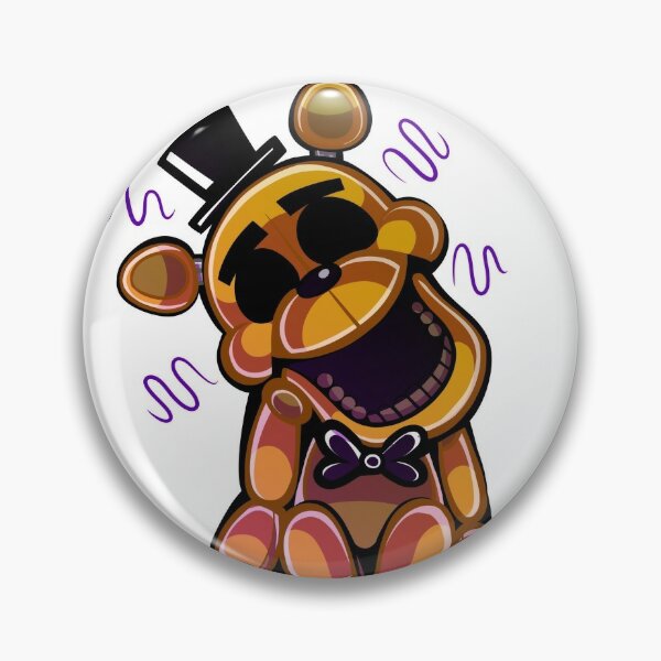 FNaF 1 Freddy Fazbear Head, Five Nights at Freddy's Pin by akushibluepaws