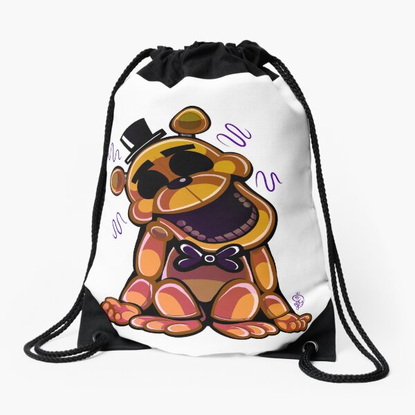 Five Nights at Freddy's Gold Freddy backpack cartoon bag teenagers