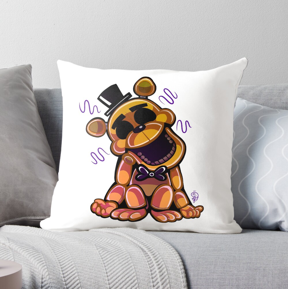 Game Five Nights At Freddy's Pillow Golden Freddy Fazbear FNAF Plush Toy  New