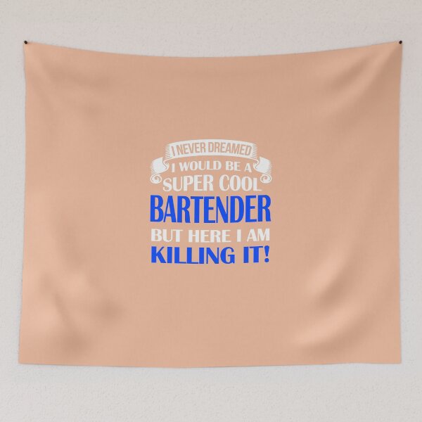 Item preview, A Super Cool Bartender  designed and sold by AlwaysAwesome.