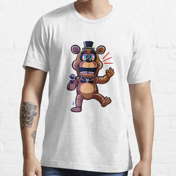 Five Nights at Freddy's - FNAF - Freddy Fazbear  Essential T-Shirt for  Sale by Kaiserin